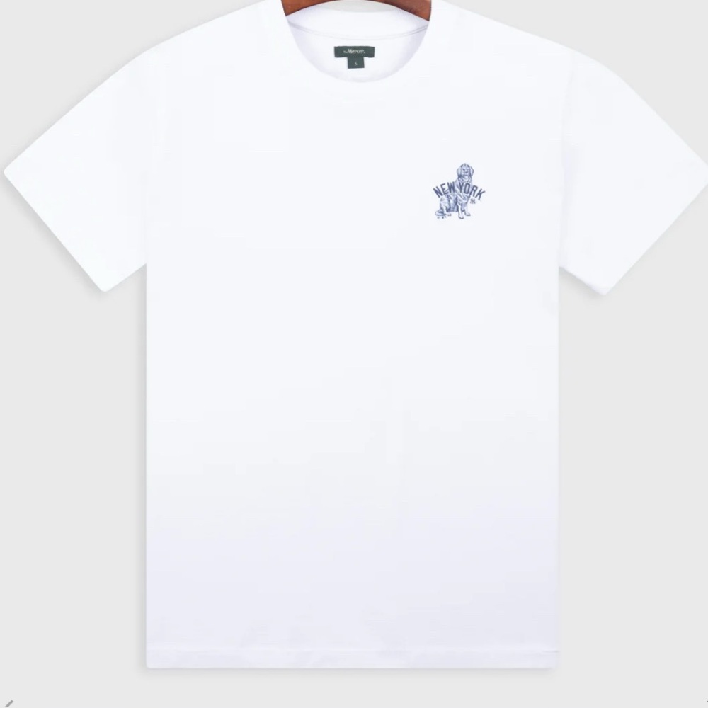The Mercer NY Yankees Dog Tee - Size Small